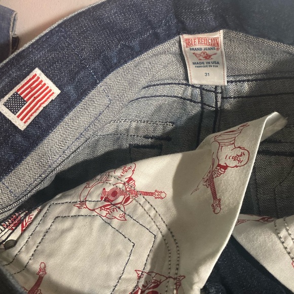 Rare Ricky (Indigo) Rattlesnake True Religion size 31x34 - Picture 4 of 9